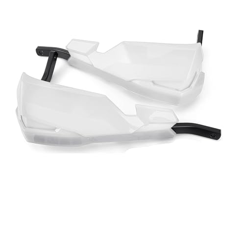 Protège-mains de moto pour Yamaha Tenere 700 2019-2024 deflecteur blanc