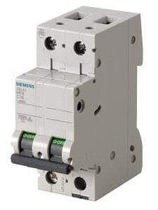 Siemens 5Sl42037Rc - 3 Amp Two Pole 10 Ka type C Mcb