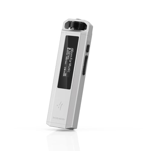 Image of FiiO SnowSky Echo Nano Retro Portable MP3 Player with Fingertip Scroll Wheel, 3.5mm Output, USB DAC, in-line Controls and DSD /FLAC Support(White)