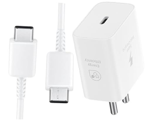 Image of 45W Charger Compatible with Samsung S26, S25, S23,