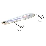 YO-ZURI(ヨーヅリ) ソルトルアー 3D インショア ペンシルポッパーフローティング 135mm カラー:ボーンシルバー