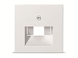 Zerbrechlich: Nein Gira 27003 Zentralplatte 50 x 50 mm für UAE/IAEST55 reinweiß-glänzend Anschlußdosen, 027003