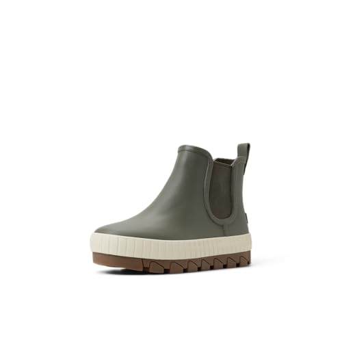 Sperry Women's Torrent Chelsea Rain Boot, Olive, 10