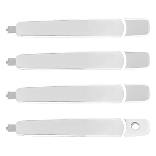 DEAL AUTO ELECTRIC PARTS 4pcs Chrome Door Handles Kit Complete Set