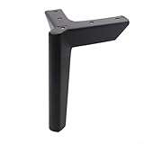 Élégants : fabriqués en acier au carbone, ces pieds de meubles sont non seulement mais également disponibles en couleur or ou noir, ajoutant une touche de style à vos meubles.