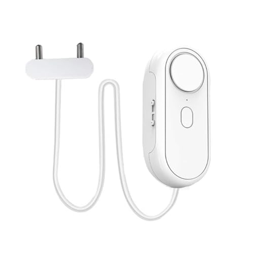 QAWIHTFURD リモートコントロール水漏れセンサー検出器 120DB ホームアラーム 水漏れアラーム 洪水警報 オーバーフロー保護