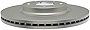 ACDelco Advantage 18A81958AC Coated Front Disc Brake Rotor