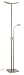 Produktbild Briloner Leuchten LED Stehleuchte, Stehlampe, Fluter 14W, 1600lm, inkl. Drehdimmer, stufenlos dimmbar, Lesearm nicht dimmbar, inkl. Schalter AN/AUS, flexibel, matt-nickel 1273-022