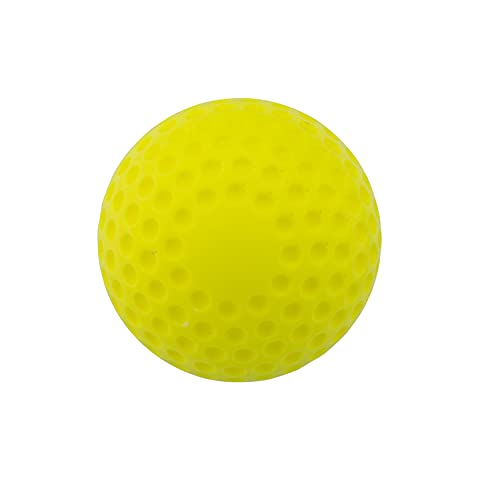 Ballon de baseball moulé jaune optique CHAMPRO lot de 12