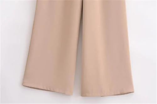 Women's Pants 2-Piece Set Chic Loose Elegant Elastic Waist Pants Holiday Sets 5