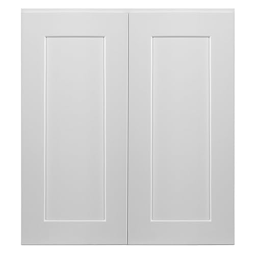 Image of Design House Brookings Kitchen Wall Cabinet, 27 inch, White