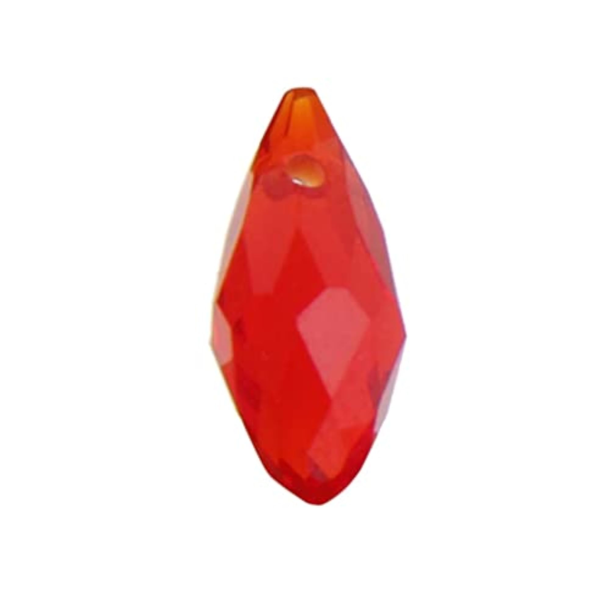 10pcs Teardrop Glass Beads Faceted Crystal Beads for Crafting