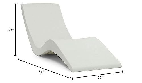 Image of Aqua Outdoors Pool Lounge Chairs, Pool Chairs for in Pool, 9-in Water Depth