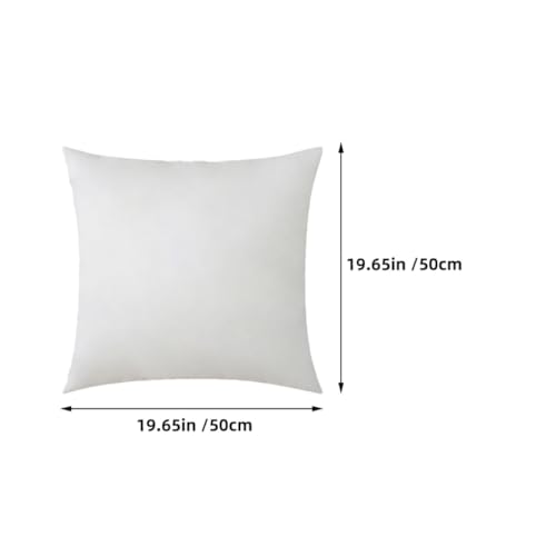 Relleno para cojines cuadrados Gadpiparty: 2 insertos de almohada mullidos para sofá 3