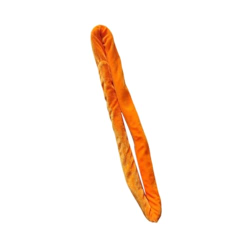 Lyra Hoop - Correa de mano para entrenamiento de fuerza, acrobacia aérea de 40 cm, accesorio de gimnasia (naranja)