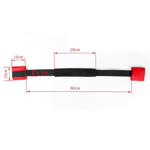 Correas para manillar de motocicleta en nailon resistente con ajuste universal 3
