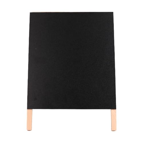 Generic Small Wooden Chalkboard Sign Standing Blackboard Reusable Easy to Write and Wipe Display Message Board for Buffet Events Menu