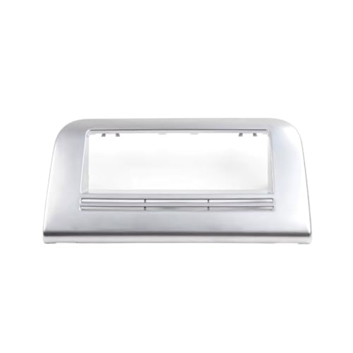 Compatible With For W212 2014 A21284600277 対応 車後部操作ユニット トリムパネル 後部座席 CD プレーヤー DVD クロームカバーフレーム 車のインテリア