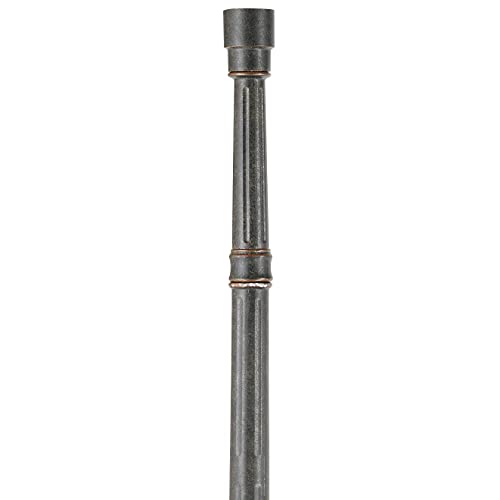 John Timberland Hepworth Traditional Outdoor Light Post And Cap Base Veranda Bronze 76 3/4" Accessory For Post Exterior House Porch Patio Outside Deck Yard Garden Driveway Home Lawn Walkway #TOP1