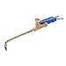 Mini H01-2 Gas Welding Torch for Oxy-Acetylene and Oxy-Propane, DIY Cutting Tool for Steel Plate Repair, Brass and Stainless Steel Body, 33 cm