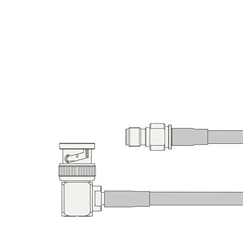 同軸ケーブル 3D2V SMAJ-BNCLP (BNCLP-SMAJ) 50m (インピーダンス:50&Omega;) 3D-2V 加工製作品