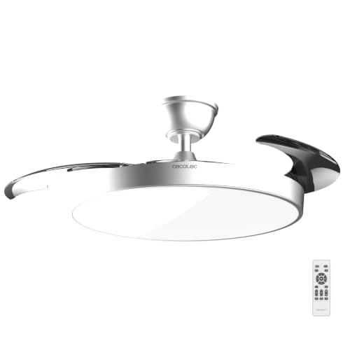 Cecotec Ventilador de Techo EnergySilence Aero 300 Air Invisible Silver