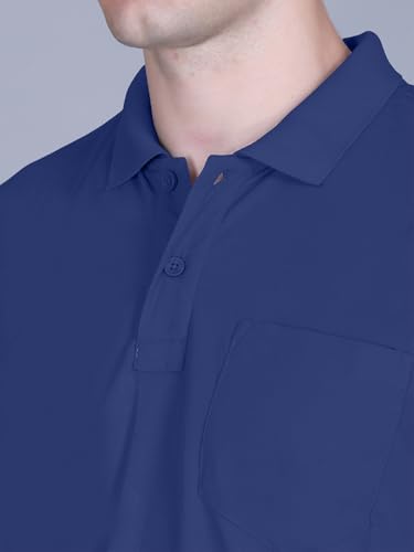 Image of FYLTR Men's Solid Polo | Regular Fit | Casual Polo Shirts for Men