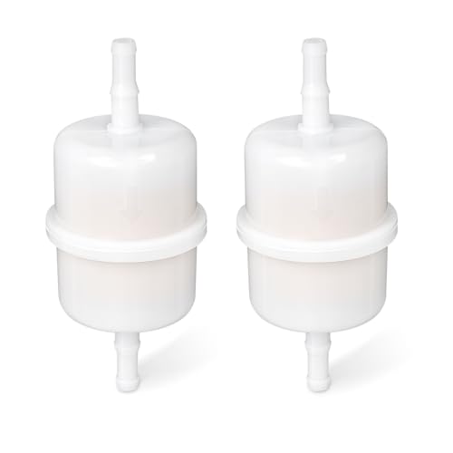 luxlead 49019-0031 490190031 Fuel Filters 2 Pack Compatible with Kawasaki FR541V FR600V FR651V FR691V FX730V FX850V FX921V FXT00V FS600V EFI Engines