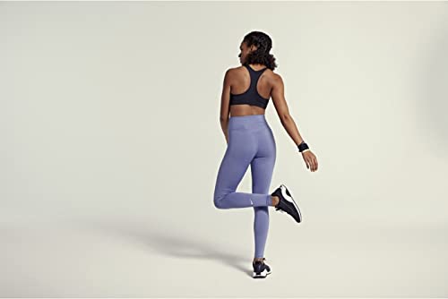 Image of Nike Women's Polyester Non Padded Wire Free Sports Bra (BV3630-010-XX-Large Black, White 2XL)