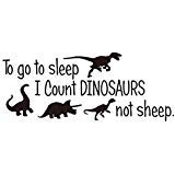 Vinilo Decorativo de Dinosaurios para Pared 57x24 cm miniatura 2