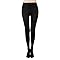 Legging thermique doublé pour femme - Legging thermique en polaire - Taille haute - Pantalon de yoga - Legging de sport chaud - Opaque - Collants thermiques, Noir , M