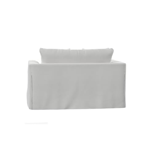 Sillón Plegable Blanco Tela Performance miniatura 3