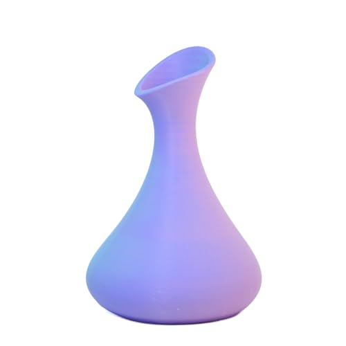 Image of Matte Tri Color Blue Purple Pink PLA 1.75mm 1kg 600mm /s 3D Printer Filament | Matte finish Tri Sky Blue Purple Pink Coextrusion Hide layer Rapid color change High Speed 1kg spool 2.2lb for Bambu Prusa