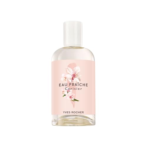 Listado de Fabricas de Francia Perfumes , tabla con los diez mejores. 43 Yves Rocher Perfume Mujer Flor De Cerezo Edt Fragancia Ligera y Refrescante - Notas Frutales y Dulces - Regalos elegantes para Mujeres - Fabricado en Francia - 100 Ml