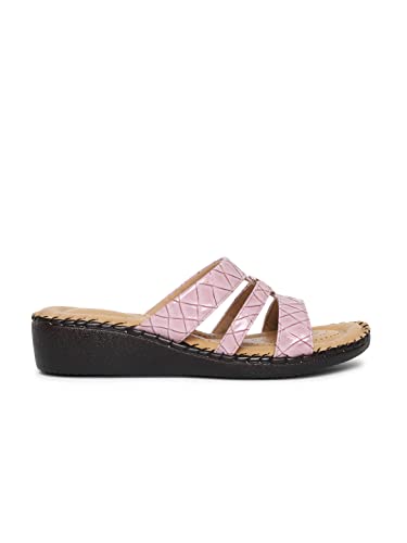 Image of TRASE Women's Flip-Flops & Slippers | Doctor Ortho Comfortable Chappal for Women & Girls | Light weight, Soft Footbed, Comfortable & Stylish | Diabetic & Orthopedic Footwear, Good for Knee & Foot Pain