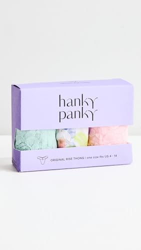 Image of hanky panky ORG THG 3PK PRNT BOX