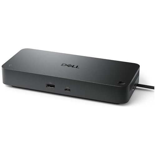 Image of Dell Pro Smart Dock SD25 130W USB C Docking Station, 4 Display (Black) | Up to 130W Pd, Supports 4 Displays, 2.5gbe, 4x USB-a Plus USB-C, Remote Firmware Updates