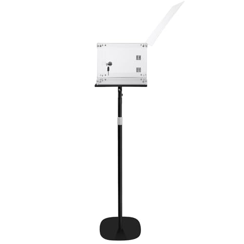 UEDET Caixa de sugestões com suporte, caixa de oferta de chão para igreja, suporte de placa, base de