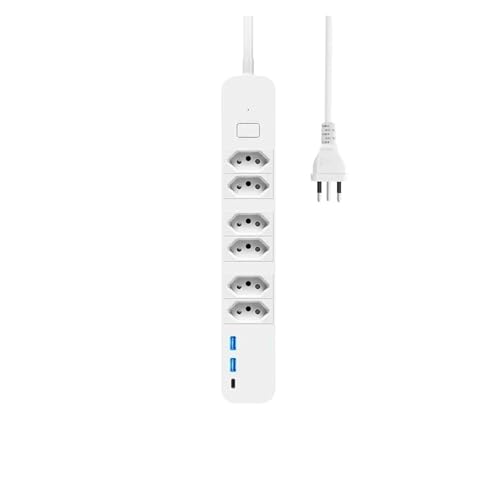 Regleta inteligente Wifi tipo C, Compatible con Melery, placa de carga USB, Control por aplicación remota Tuya, funciona
