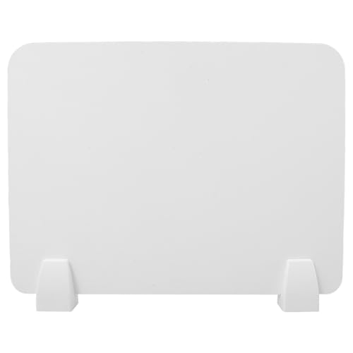 Separateur d'eternuements blanc pour table d'ecole et examens sereins en classe