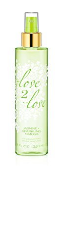 Love 2 Love Jasmine Plus Sparkling Mimosa Profumo per Lei, 240 ml