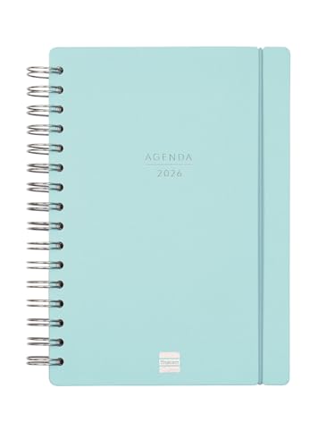 Finocam   Agenda Haiku 16 Meses 2025 2026 Semana Vista Horizontal Septiembre 2025   Diciembre 2026 (16 meses) Azul Español