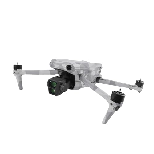 Image of MightySkins Skin Compatible with DJI Air 3 - Gray Polygon | Protective, Durable, and Unique Vinyl Decal wrap Cover | Easy to Apply, Remove, and Change Styles