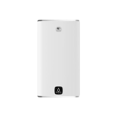 Chauffe-eau électrique Malicio 3 connecté Thermor - 2400W - Carré vertical mural - 100L - 3 à 4 personnes - Blanc