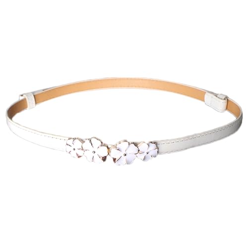 Thin Belt Flower Belt for Women with Skirt Adjustable Waist Sweet and Versatile Decorative Sweater Dress