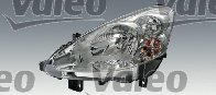 Valeo Phare halogène principal gauche Haute Performance 44781 - Pour PEUGEOT Partner II FL 06/2012 > 06/2015 - Avant - Côté gauche - Lot de 1
