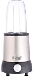 Russell Hobbs blender, blender kielichowy, mielenie, miksowanie, do owoców i warzyw, młynek do kawy, pojemność pojemnika 0,7l, stal nierdzewna, moc 700W, srebny, Nutri Boost 23180-56