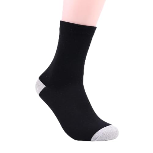 Chaussettes antistatiques ESD lot de 5 tissu conducteur contrôle statique noir M/L