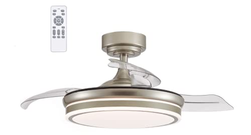 CLAR Ventilador De Techo Con Luz Pequeño Forest 58cm: Solución