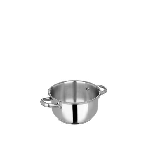 KASANOVA Mito casseruola in acciaio inox argento Cottura (16 cm)